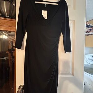 Ralph Lauren Black Long Sleeve Dress